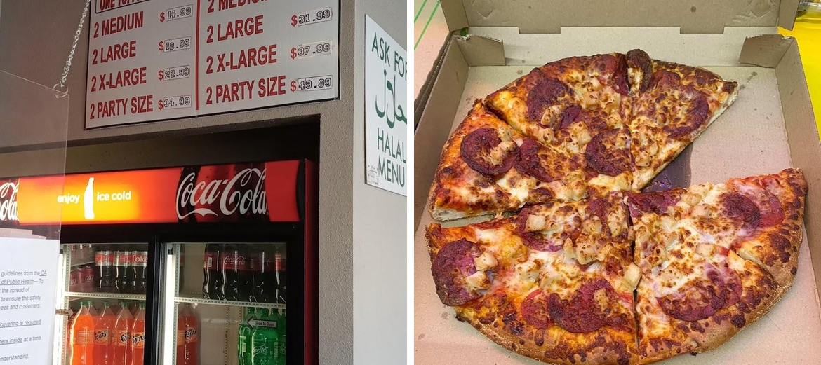 Red Runner Pizza Menu