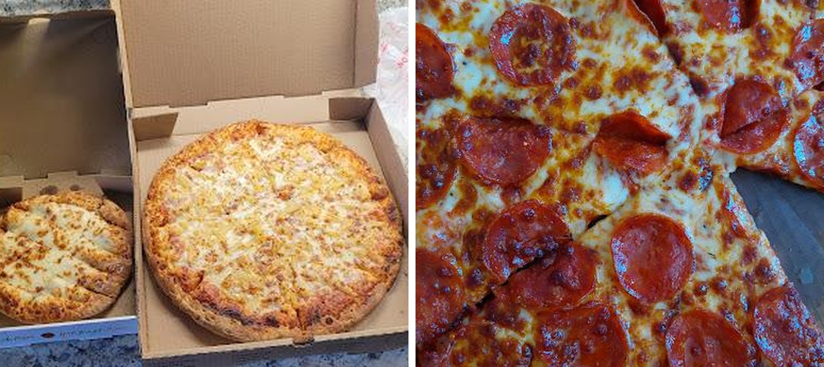 Red Runner Pizza Menu